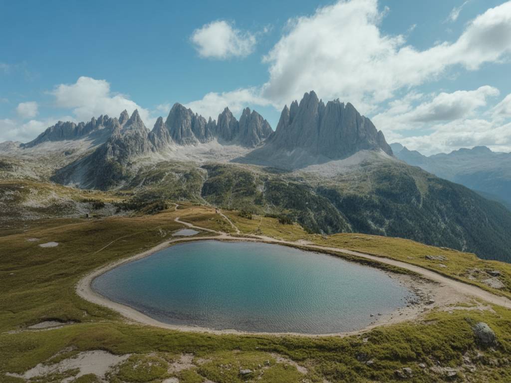 Randonnée dans les Alpes françaises : itinéraires de rêve entre lacs, sommets et villages alpins