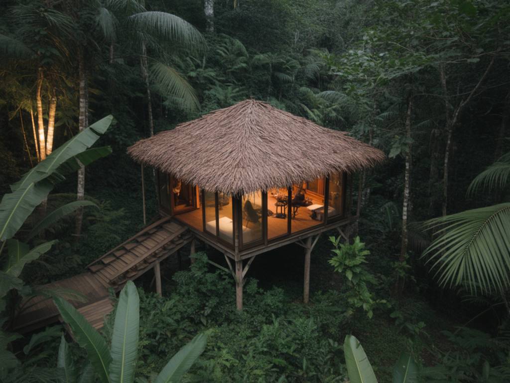 Amazon jungle holiday: sleeping in the rainforest and waking up to a symphony of birds Amazon jungle holiday: sleeping in the rainforest and waking up to a symphony of birds